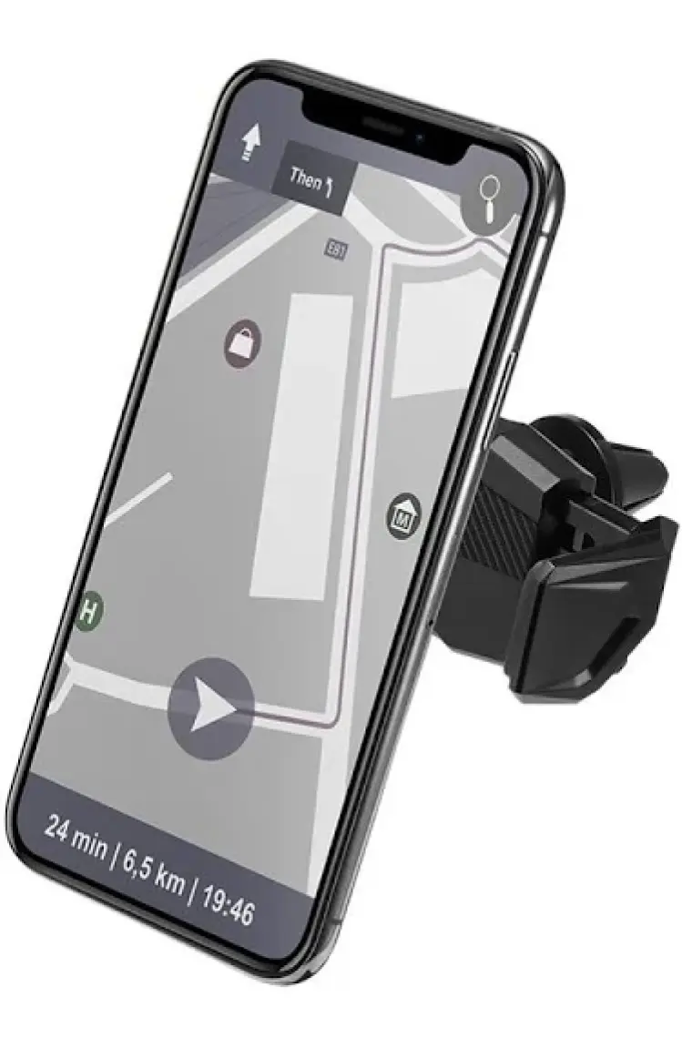 Spigen Air Vent Araç içi Telefon Tutucu (Tüm Cihazlarla Uyumlu Araç Tutacağı) Kuel Click.R - 000CP26265