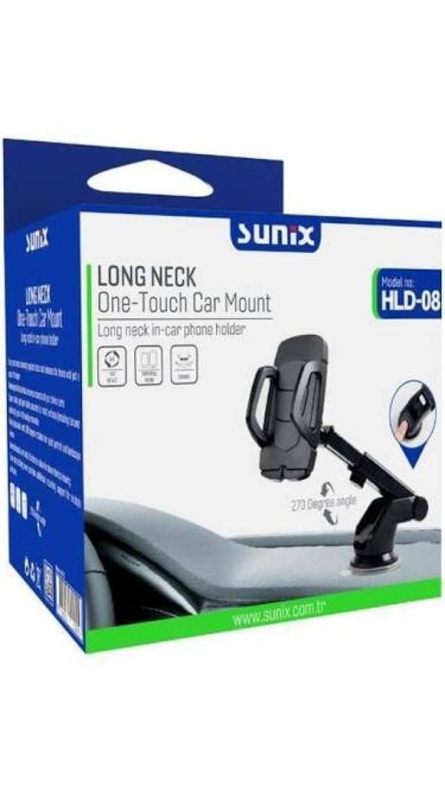 Sunix Hld-08 Uzanabilir Vantuslu Araç Telefon Tutucu