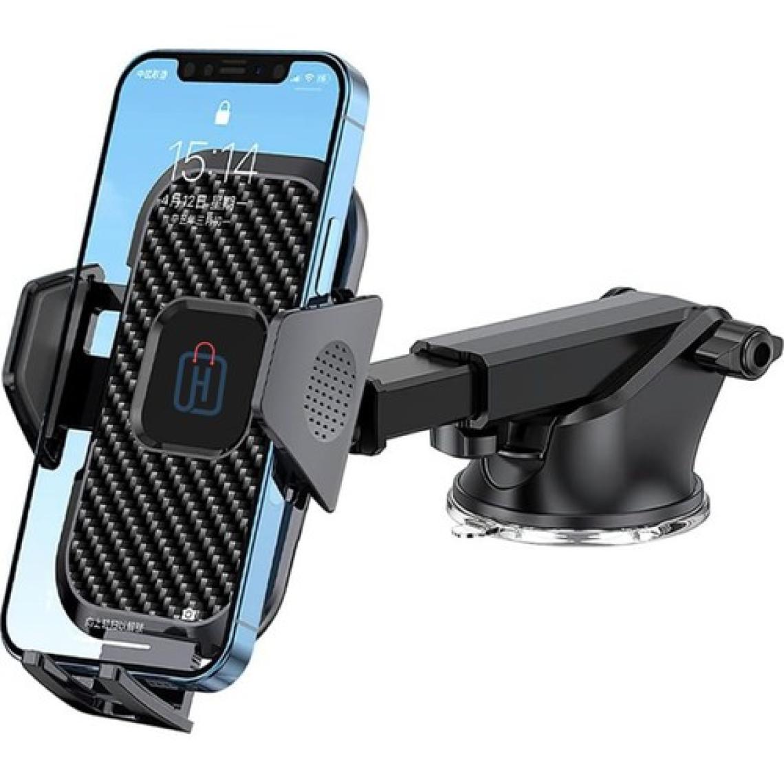 Hb-01 Otomatik Klipsli Araba Telefon Tutucu Ayarlanabilir Cam Ve Torpido Için Yüksek Kalite Tutucu