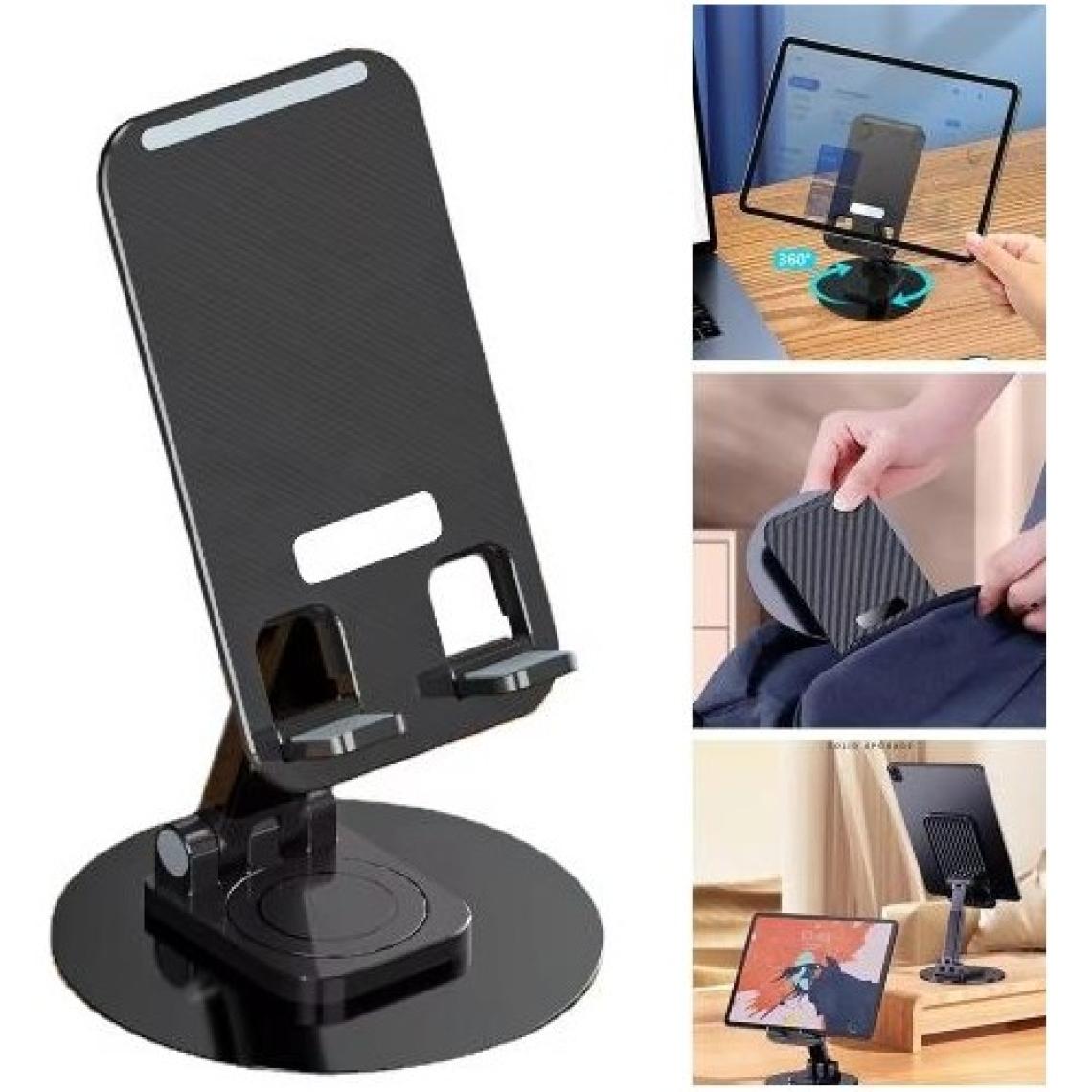 Telefon Tutucu Katlanabilir Tablet Tutucu Masa Üstü Şarj Standı Metal Telefon Tutacağı