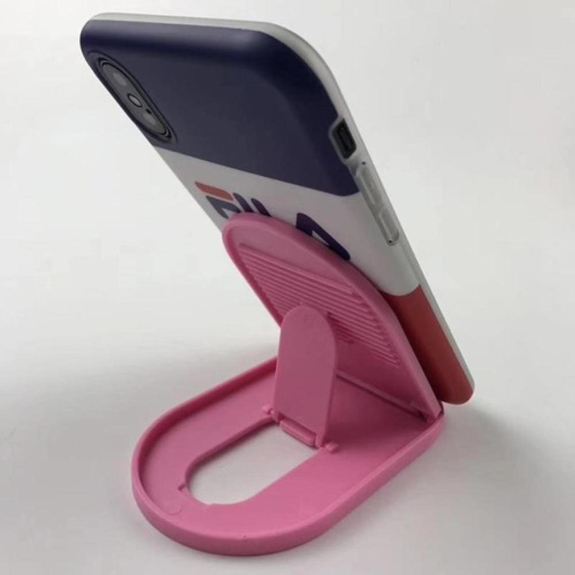 Juo MT00790 Katlanır Masaüstü Telefon Tutucu Pembe
