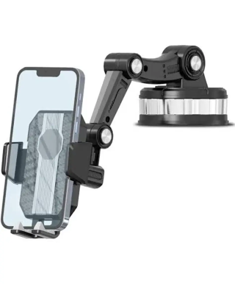 Kingma  360° Dönebilen Vakumlu Torpido ve Cam Için Araç Içi Telefon Tutucu