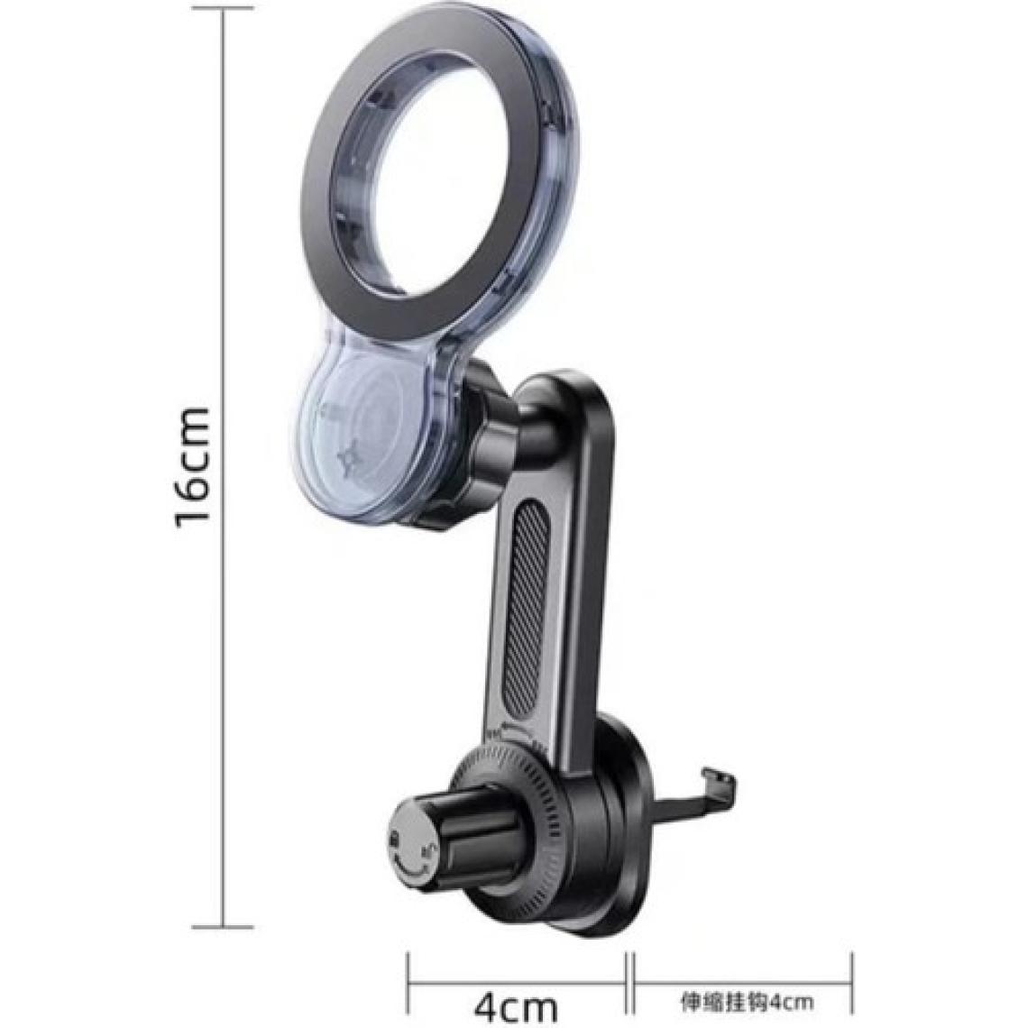 Magsafe Uyumlu 360° Dönen Ayarlanabilir Izgara/havalandırma Uyumlu Mıknatıslı Araç Telefon Tutucu Araba Telefontutacağı