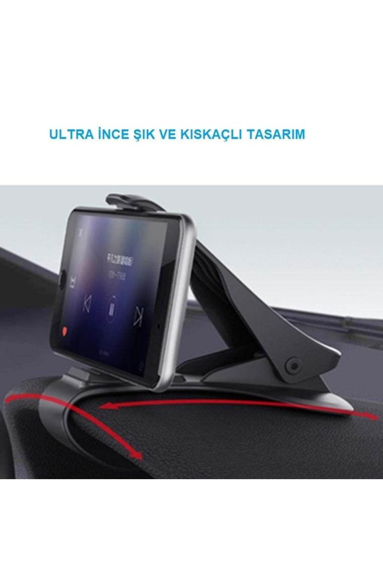 Trline Triline Araba Telefon Tutucu Kolay Sabitleme Kıskacı