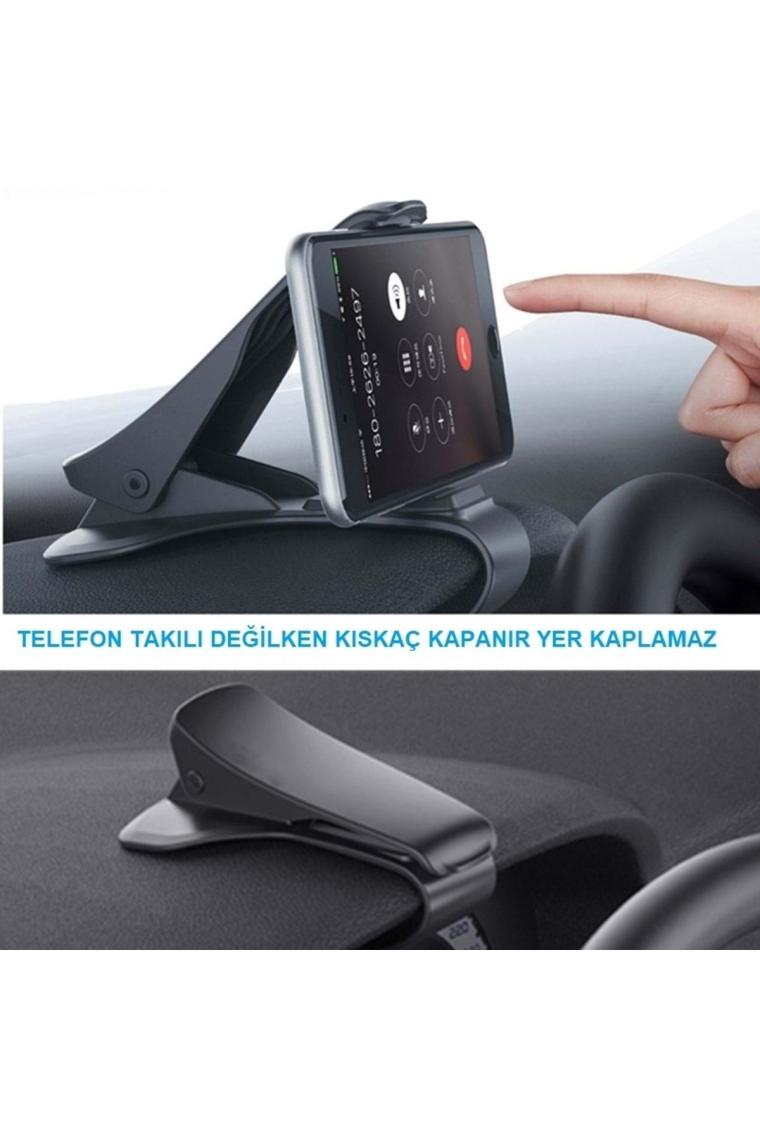 Trline Triline Araba Telefon Tutucu Kolay Sabitleme Kıskacı