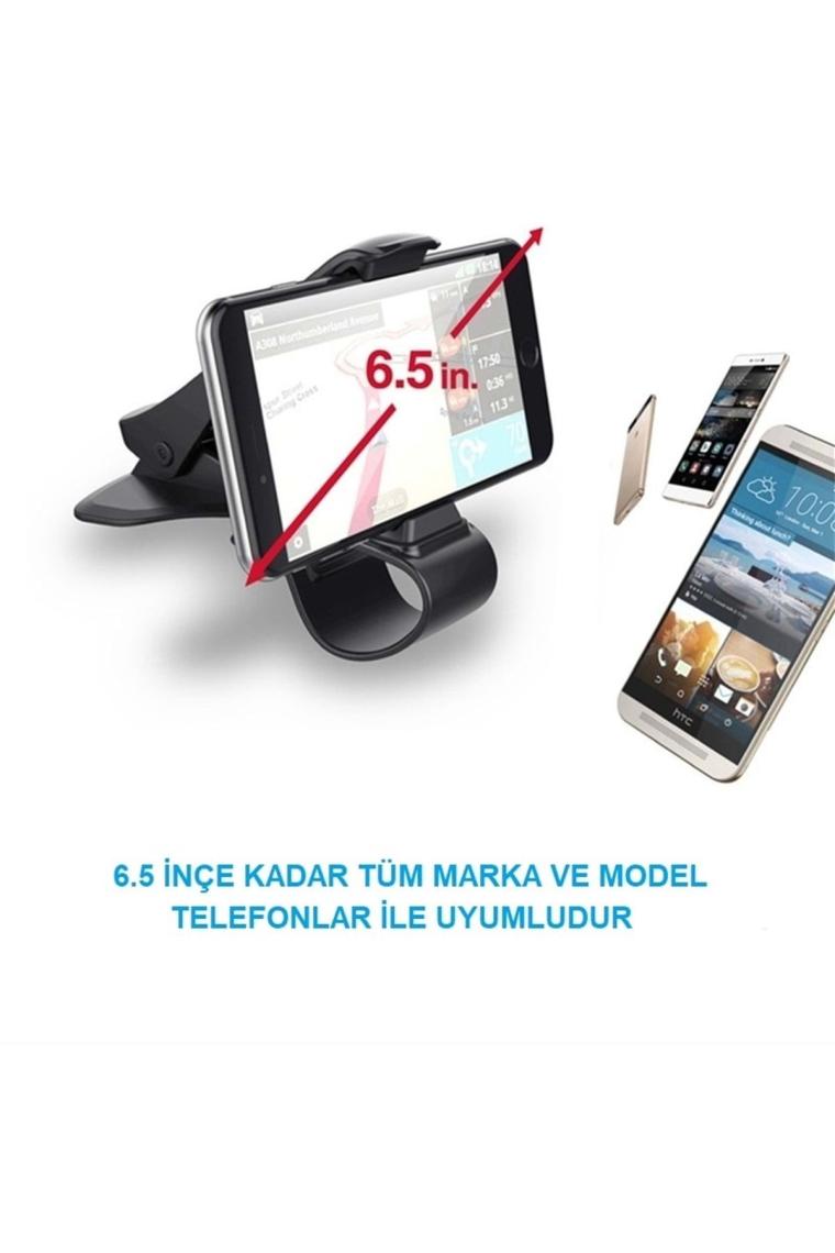 Trline Triline Araba Telefon Tutucu Kolay Sabitleme Kıskacı