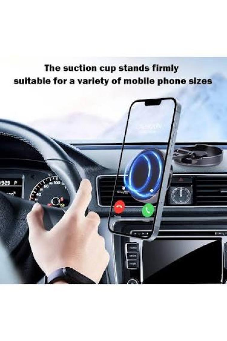 Apera Nr6 Alüminyum Kasa Araç Içi Telefon Tutucu Çinko Alaşımlı Torpido Üstü 360 Derece 4 - 6,5 Inch