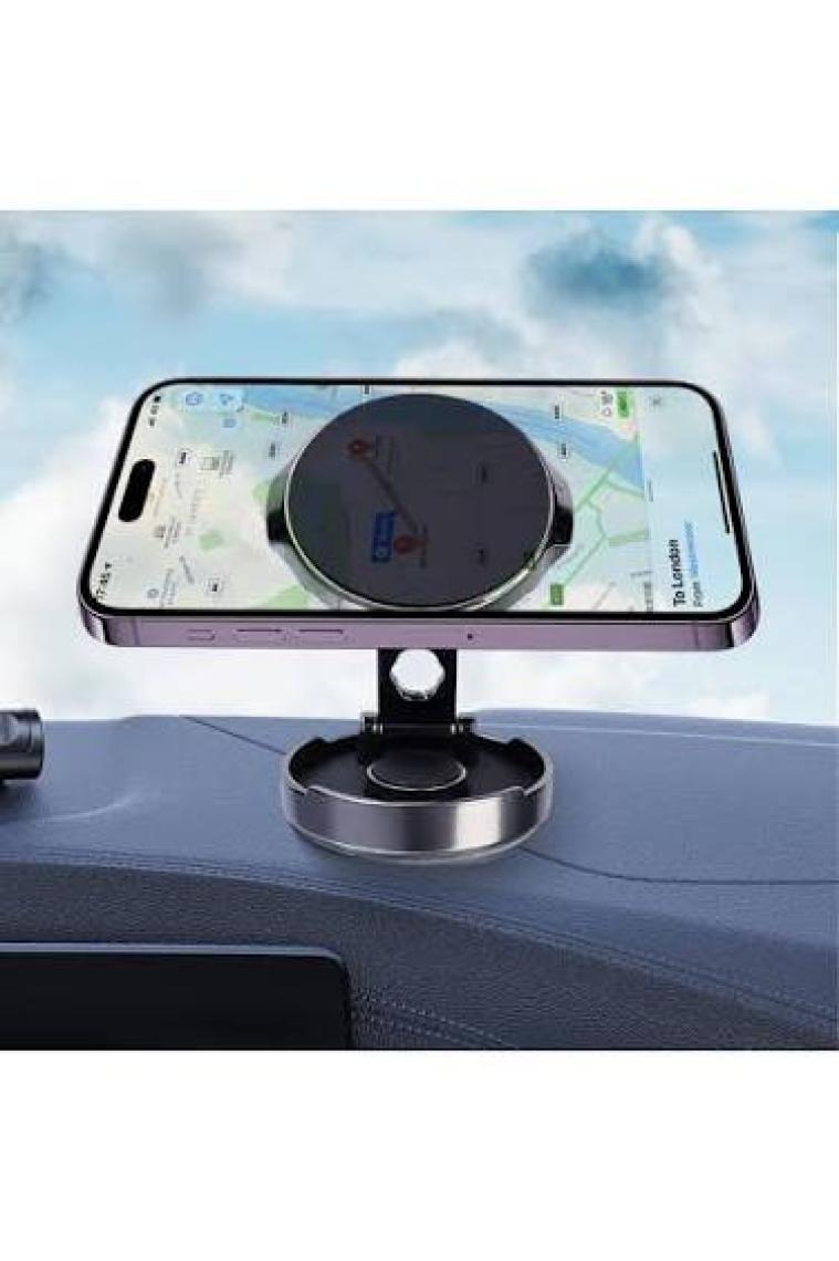 Apera Nr6 Alüminyum Kasa Araç Içi Telefon Tutucu Çinko Alaşımlı Torpido Üstü 360 Derece 4 - 6,5 Inch