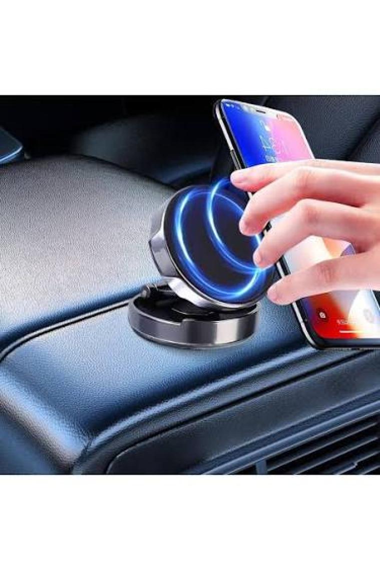 Apera Nr6 Alüminyum Kasa Araç Içi Telefon Tutucu Çinko Alaşımlı Torpido Üstü 360 Derece 4 - 6,5 Inch