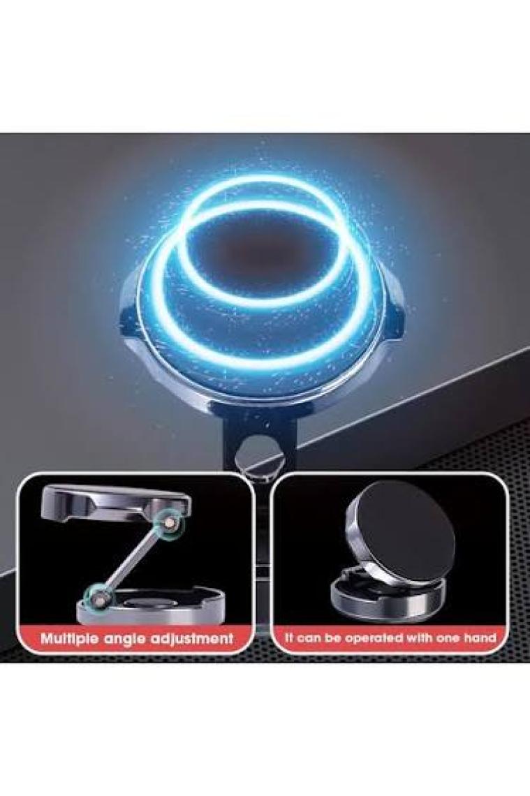 Apera Nr6 Alüminyum Kasa Araç Içi Telefon Tutucu Çinko Alaşımlı Torpido Üstü 360 Derece 4 - 6,5 Inch