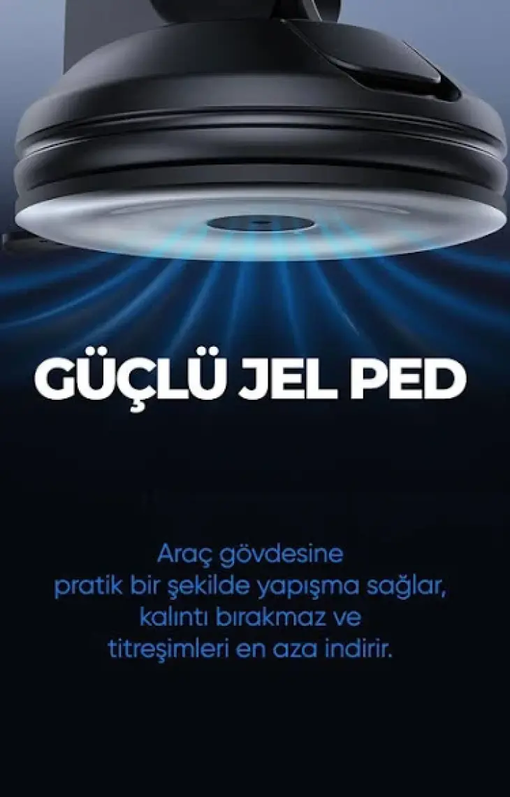 Woyax By Deji Active 360 Vantuzlu Araç Içi Telefon Tutucu - Vakumlu Akrobat Araba Telefon Tutacağı