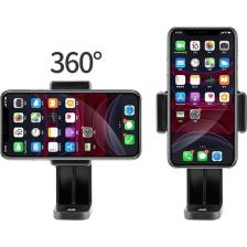 Mettzchrom Tripod ve Monopod Için Telefon Tutucu Bağlantı Aparatı Yatay ve Dikey Kullanılır