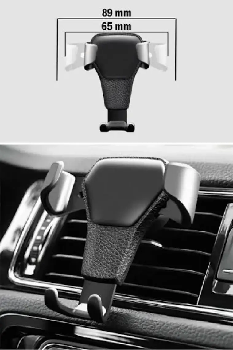 Miray Life Araç Içi Klima Izgarasına Takılabilen Plastik Oto Telefon Tutucu Gravity (4767) - EMY7155-2455
