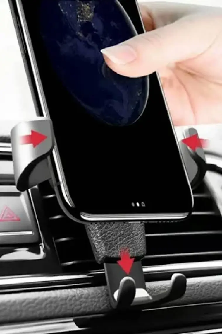 Miray Life Araç Içi Klima Izgarasına Takılabilen Plastik Oto Telefon Tutucu Gravity (4767) - EMY7155-2455