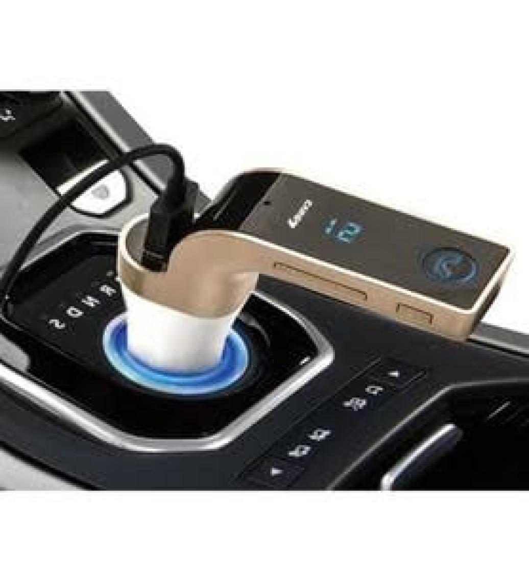 Toptancı Kapında Carg7 Bluetooth Araç FM Transmitter Usb Girişli