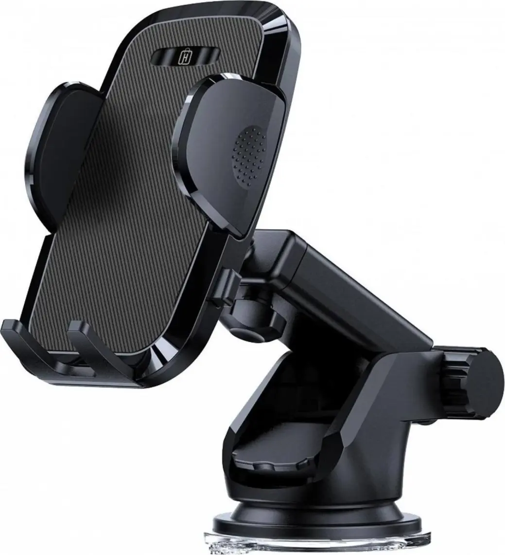 Hobimtek Hb-39 Otomatik Klipsli Araba Telefon Tutucu Ayarlanabilir Cam ve Torpido Için Yüksek Kalite Tutucu
