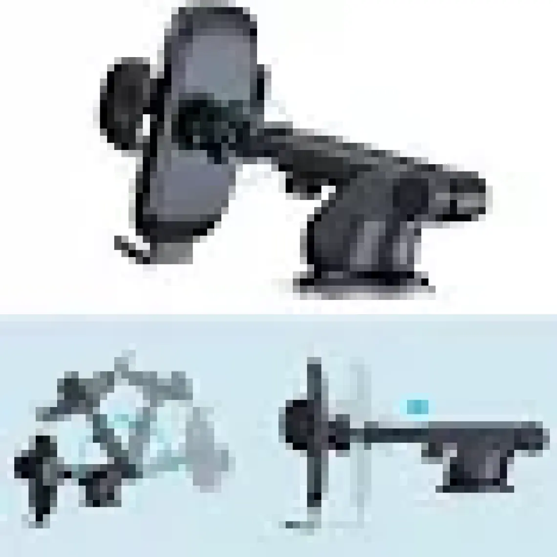 Hobimtek Hb-39 Otomatik Klipsli Araba Telefon Tutucu Ayarlanabilir Cam ve Torpido Için Yüksek Kalite Tutucu