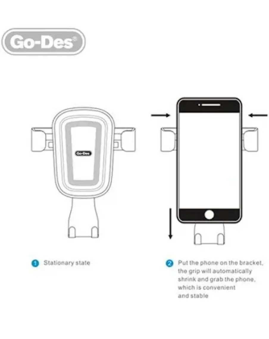 Go-Des GD-HD629 Araç Telefon Tutucu
