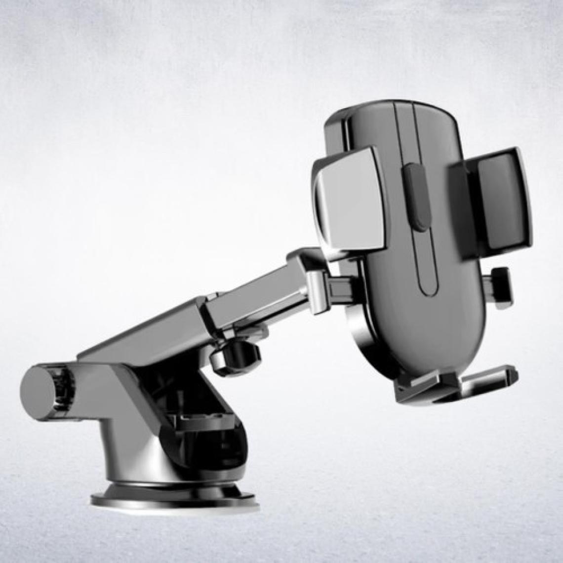 Polham Güçlü Vantuzlu Araç Içi Cam ve Torpido Üstü Telefon Tutucu, Uzayabilen, Ergonomik 360 Derece Dönebilen