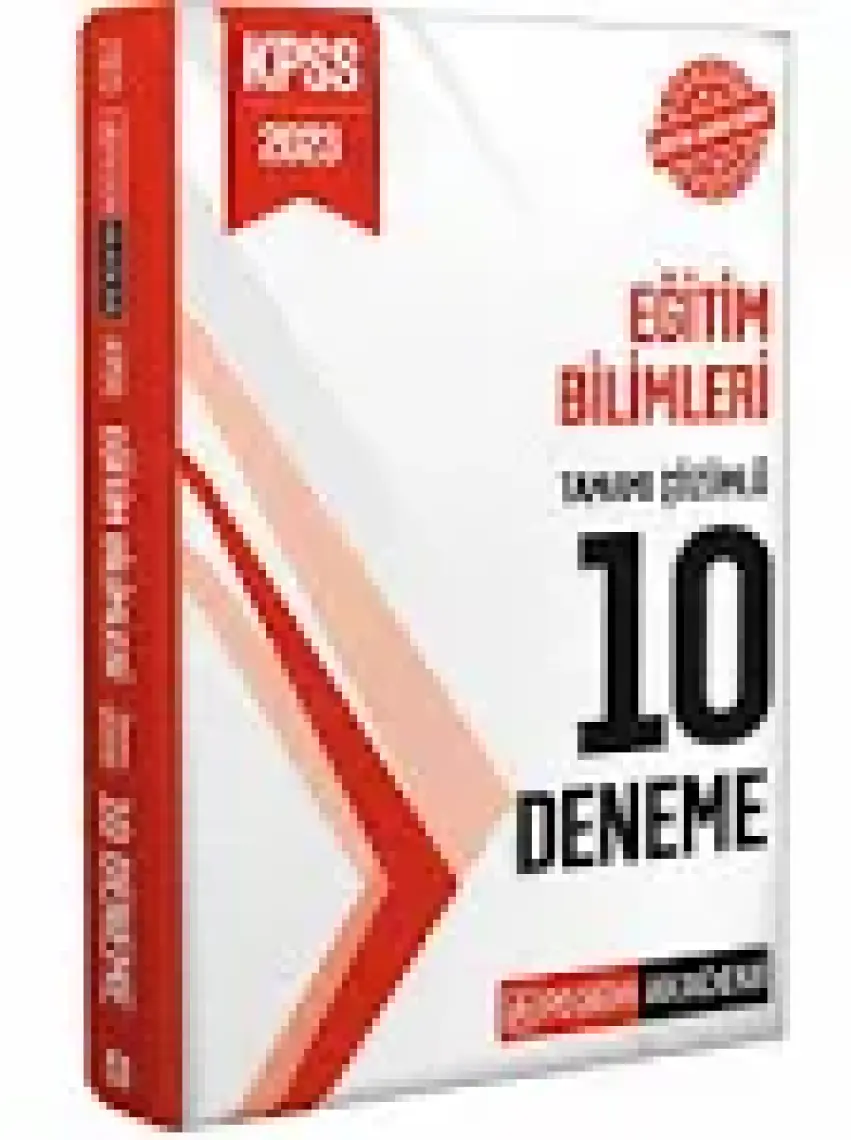 Pegem Akademi Yayıncılık 2023 KPSS Eğitim Bilimleri Tamamı Çözümlü 10 Deneme