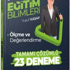 Hocawebde Yayınları 2023 KPSS Eğitim Bilimleri Ölçme Ve Değerlendirme Tamamı Çözümlü 23 Deneme Sınavı