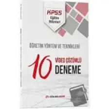 Dijital Hoca Akademi KPSS 2022 Eğitim Bilimleri Öğretim Yöntem ve Teknikleri Çözümlü 10 Deneme