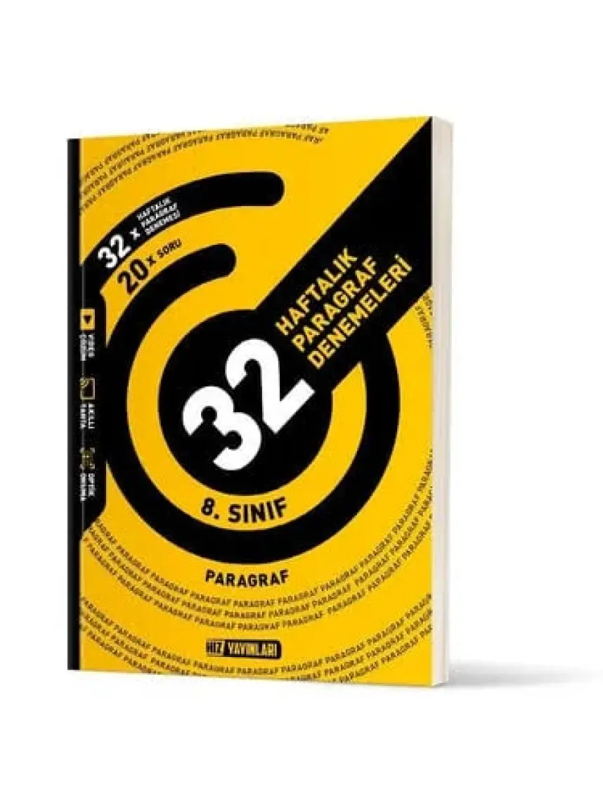 Hız Yayınları 8. Sınıf Paragraf Haftalık Deneme 2024