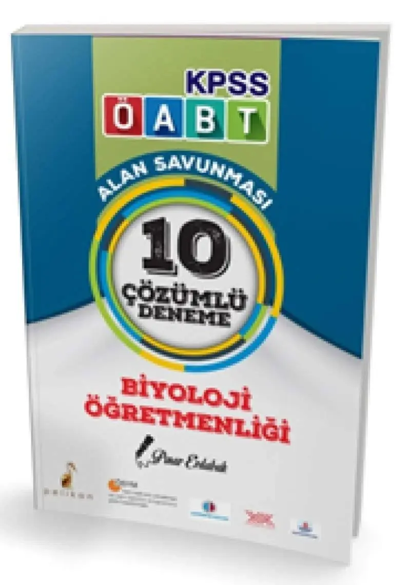 Pelikan Yayınları KPSS  ÖABT Biyoloji Öğretmenliği Alan Savunması 10 Çözümlü Deneme