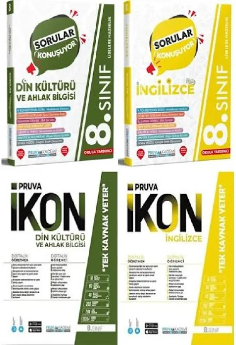 Pruva Akademi 8. Sınıf 32 Haftalık Deneme