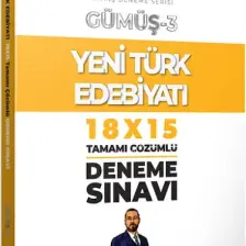Benim Hocam Yayınları  2023 Gümüş Serisi 3 ÖABT Türk Dili ve Edebiyatı Yeni Türk Edebiyatı 18x16 Deneme Sınavı