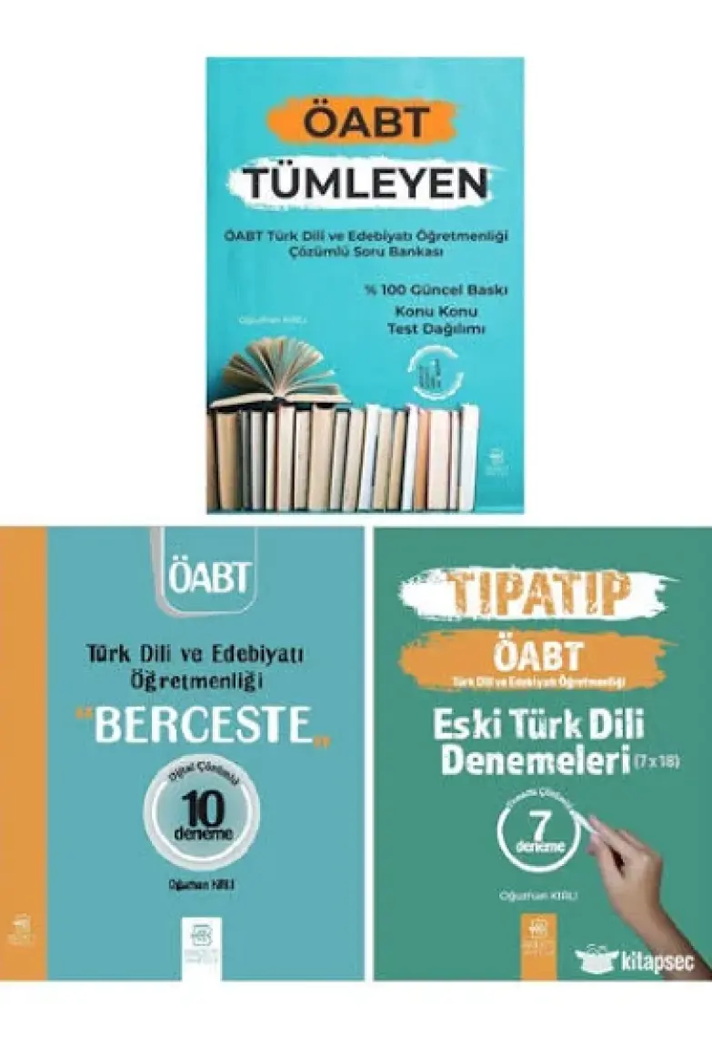 Benim Hocam Yayınları 2023 Gümüş Serisi 2 ÖABT Türk Dili ve Edebiyatı Eski Türk Edebiyatı 12x16 Deneme Sınavı