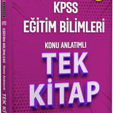 Pegem Akademi Yayıncılık 2022 KPSS Eğitim Bilimleri Konu Anlatımlı Tek Kitap