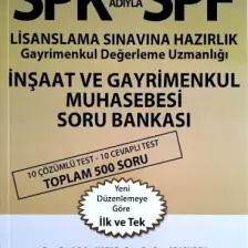 SPK İnşaat ve Gayrimenkul Muhasebesi Deneme Sınavı