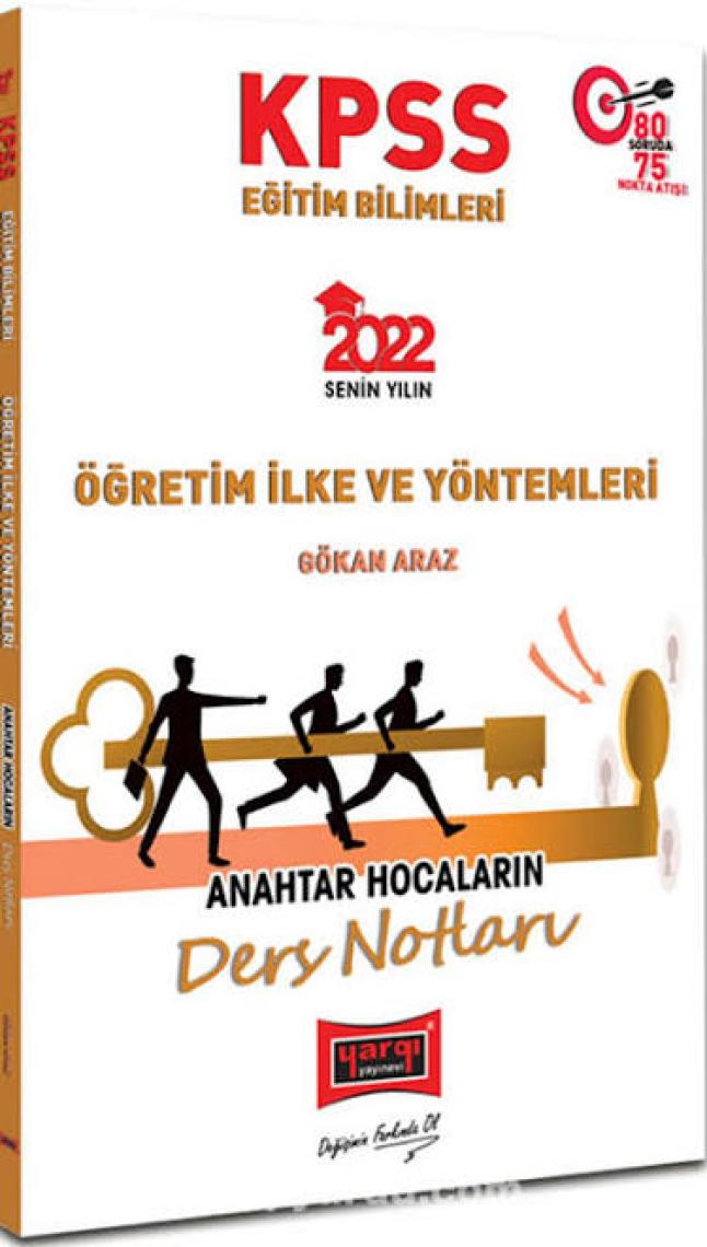 Yargı Yayınevi 2022 KPSS Eğitim Bilimleri Ölçme ve Değerlendirme Anahtar Hocaların Ders Notları