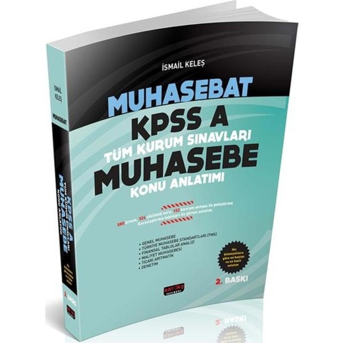 Kpss A Muhasebet Muhasebe Konu Anlatım - İsmail Keleş - Savaş Yayınları 2019