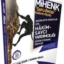 Savaş Yayınevi Mihenk Soru Avcısı Adli Hakimlik 7 Deneme