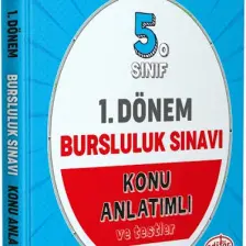 Editör Yayınları 5. Sınıf 1. Dönem Bursluluk Sınavı Konu Anlatımlı