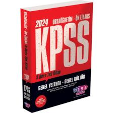 Murat Yayınları KPSS Ortaöğretim - Önlisans 5 Ders Tek Kitap Konu Anlatımlı Soru Bankası
