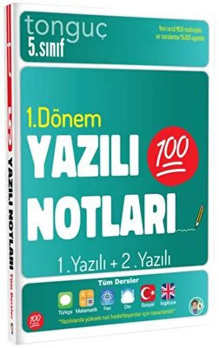 Tonguç Akademi 5. Sınıf Yazılı Notları 1. Dönem 1 ve 2. Yazılı