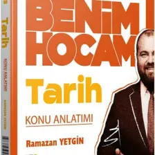 Benim Hocam Yayınları   2025 Ags Tarih Konu Anlatımı - Ramazan Yetgin