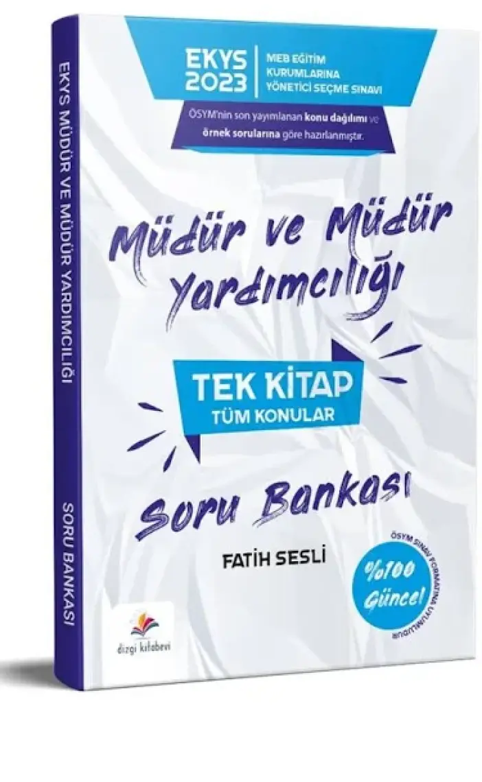 Dizgi Kitap EKYS Tüm Dersler Soru Bankası 2023 Güncel Baskı