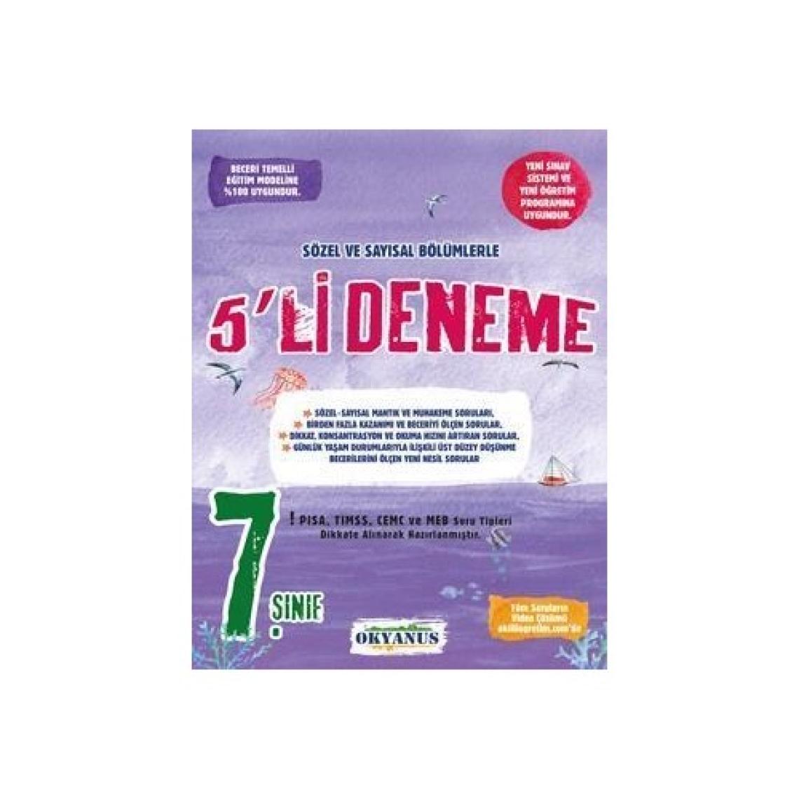 Okyanus Yayınları Okyanus 7. Sınıf 5li Deneme