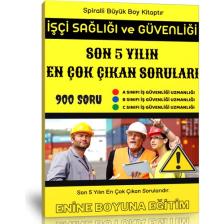 Enine Boyuna Eğitim Işçi Sağlığı ve Güvenliği Sorular Kitabı (Spiralli Kitap)