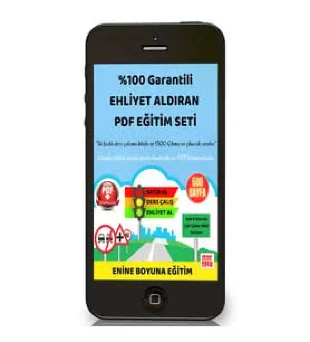 Enine Boyuna Eğitim %100 Garantili Ehliyet Aldıran PDF Eğitim Seti