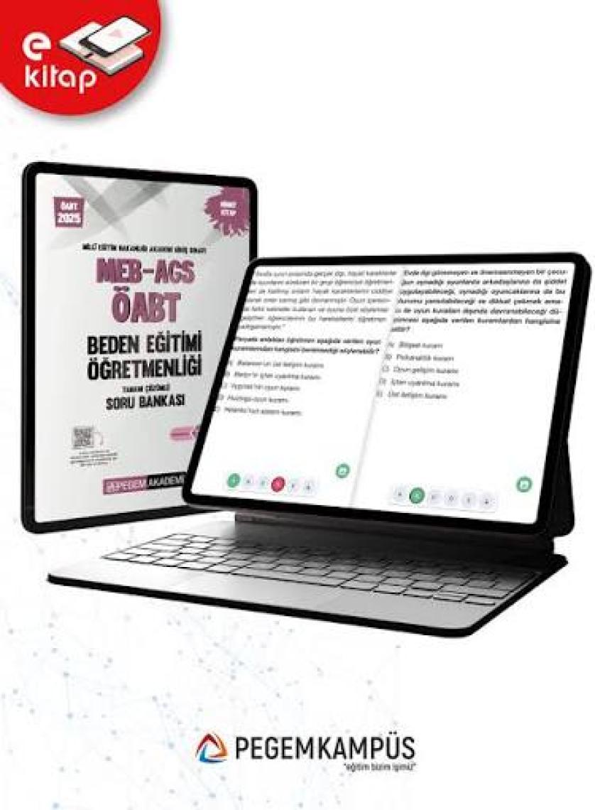 Pegem Akademi Yayıncılık 2025 MEB-AGS-ÖABT Beden Eğitimi Tamamı Çözümlü Soru Bankası
