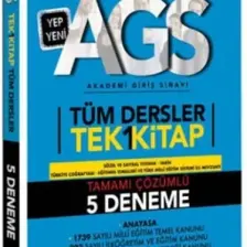 Yargı Yayınevi 2025 Meb / Ags Tüm Dersler Tamamı Çözümlü Tek Kitap Soru Bankası