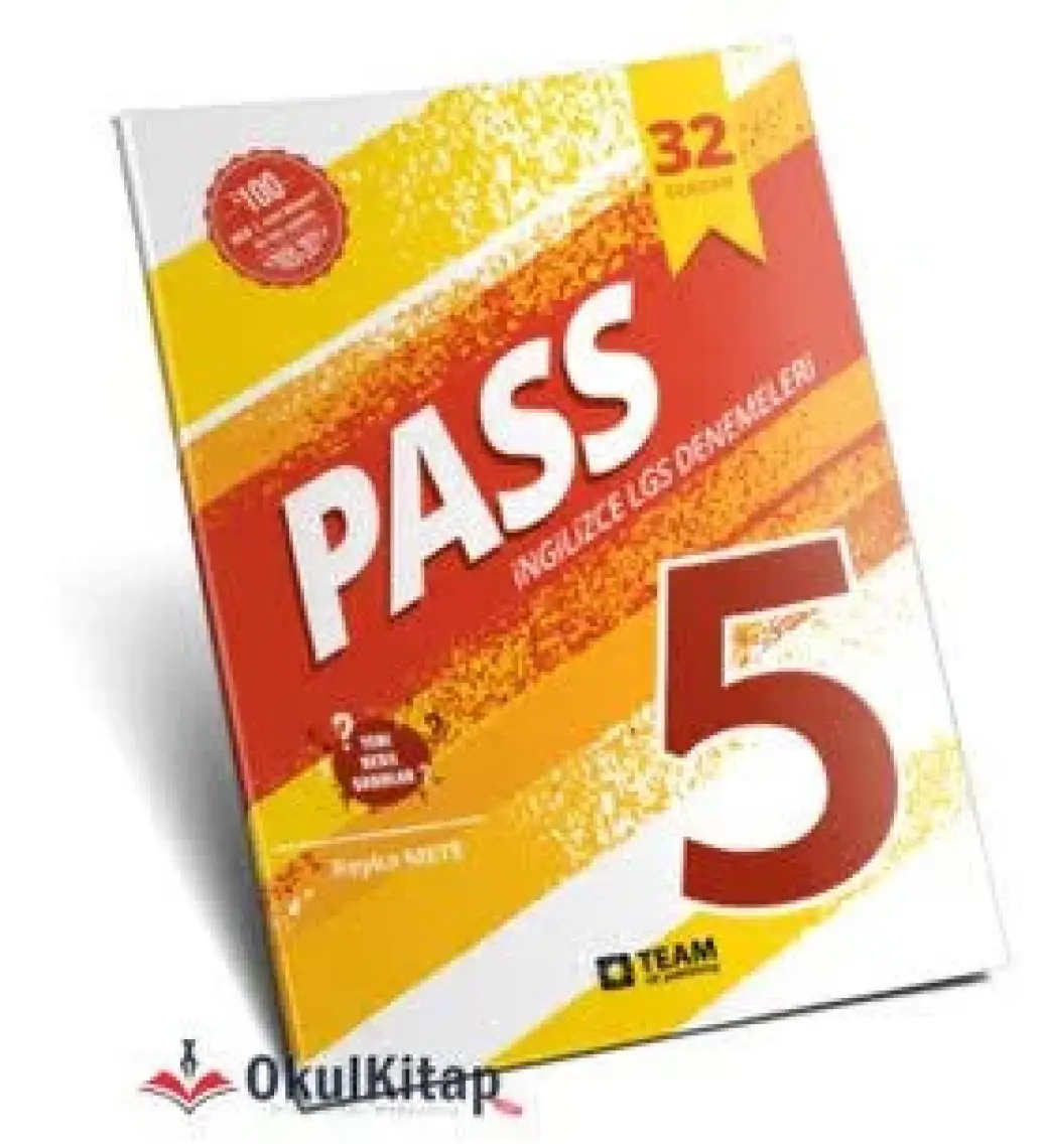 Team Elt Publishing Pass 5 - 32 Adet Nesil LGS Deneme Sınavı