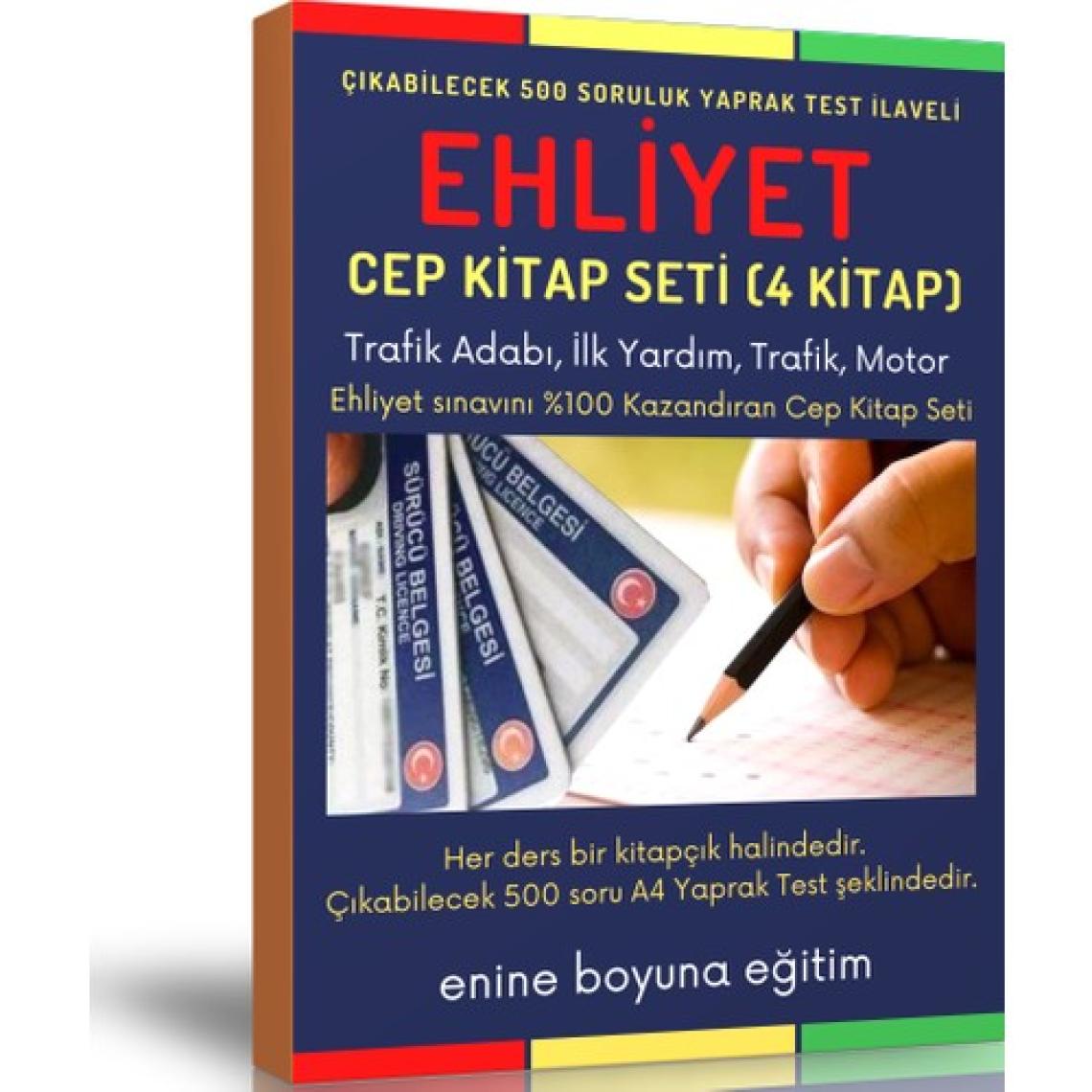 Enine Boyuna Eğitim Ehliyet Cep Kitap Seti (4 Modüler Kitap)