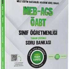 Pegem Akademi Yayıncılık 2025 MEB-AGS-ÖABT Sınıf Öğretmenliği Tamamı Çözümlü Soru Bankası