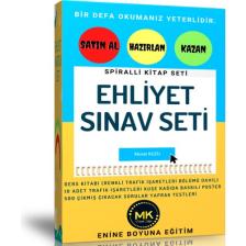 Enine Boyuna Eğitim Ehliyet Sınav Seti (Ehliyet Kitabı ve Çıkacak Sorular)